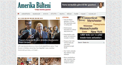 Desktop Screenshot of amerikabulteni.com